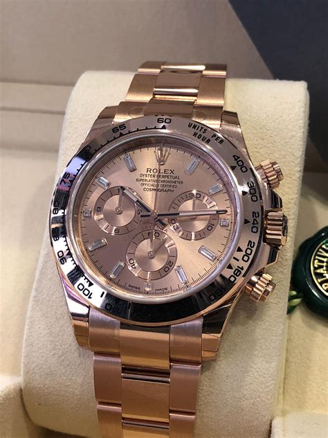 rolex cosmograph daytona 18ct everose gold 116505|Rolex Cosmograph Daytona in Everose gold, M126505.